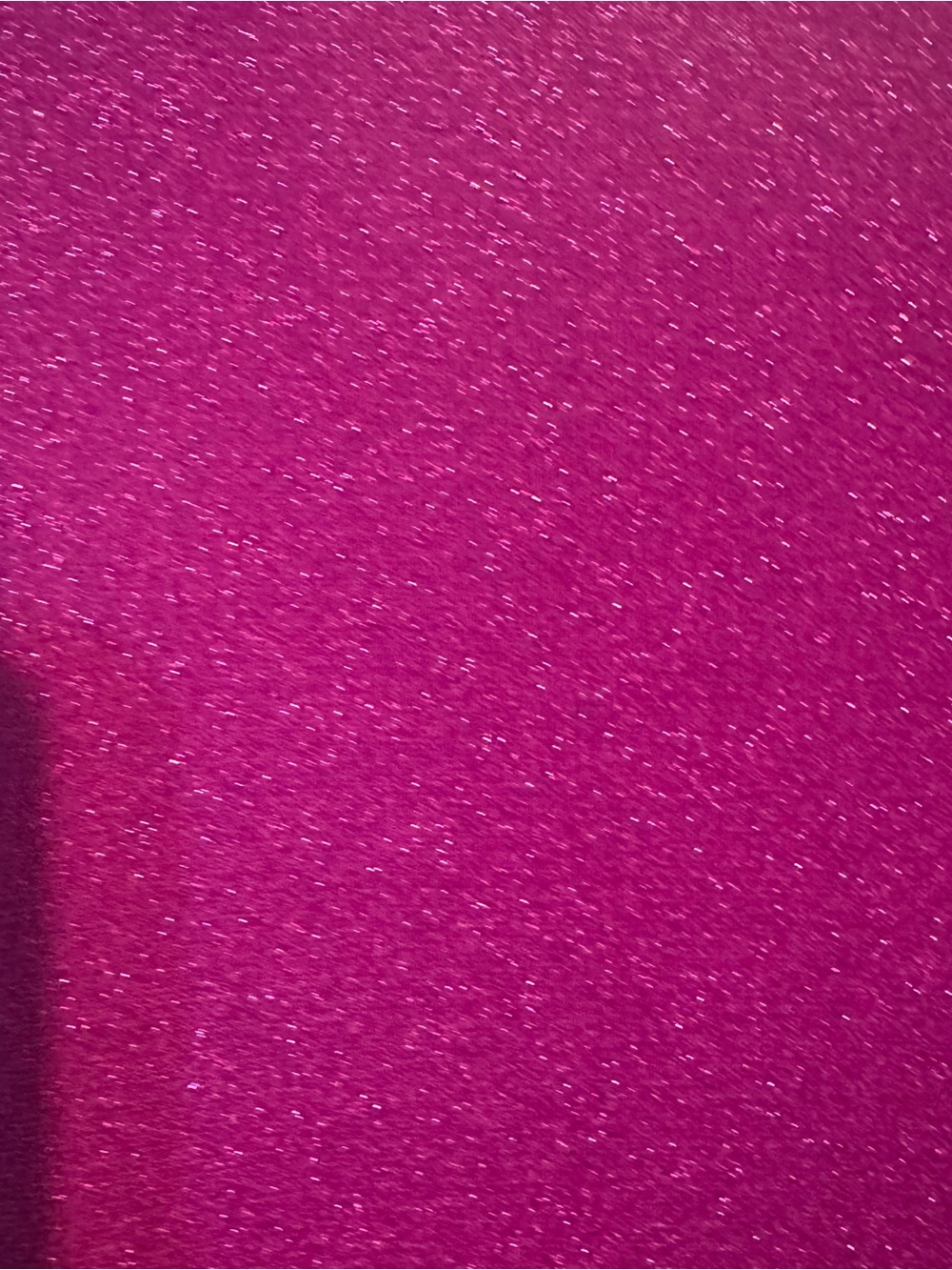 BOSTON PROPER Gorgeous Sparkle Plum/Fuschia V-Neck Top XLARGE #K - Picture 7 of 9